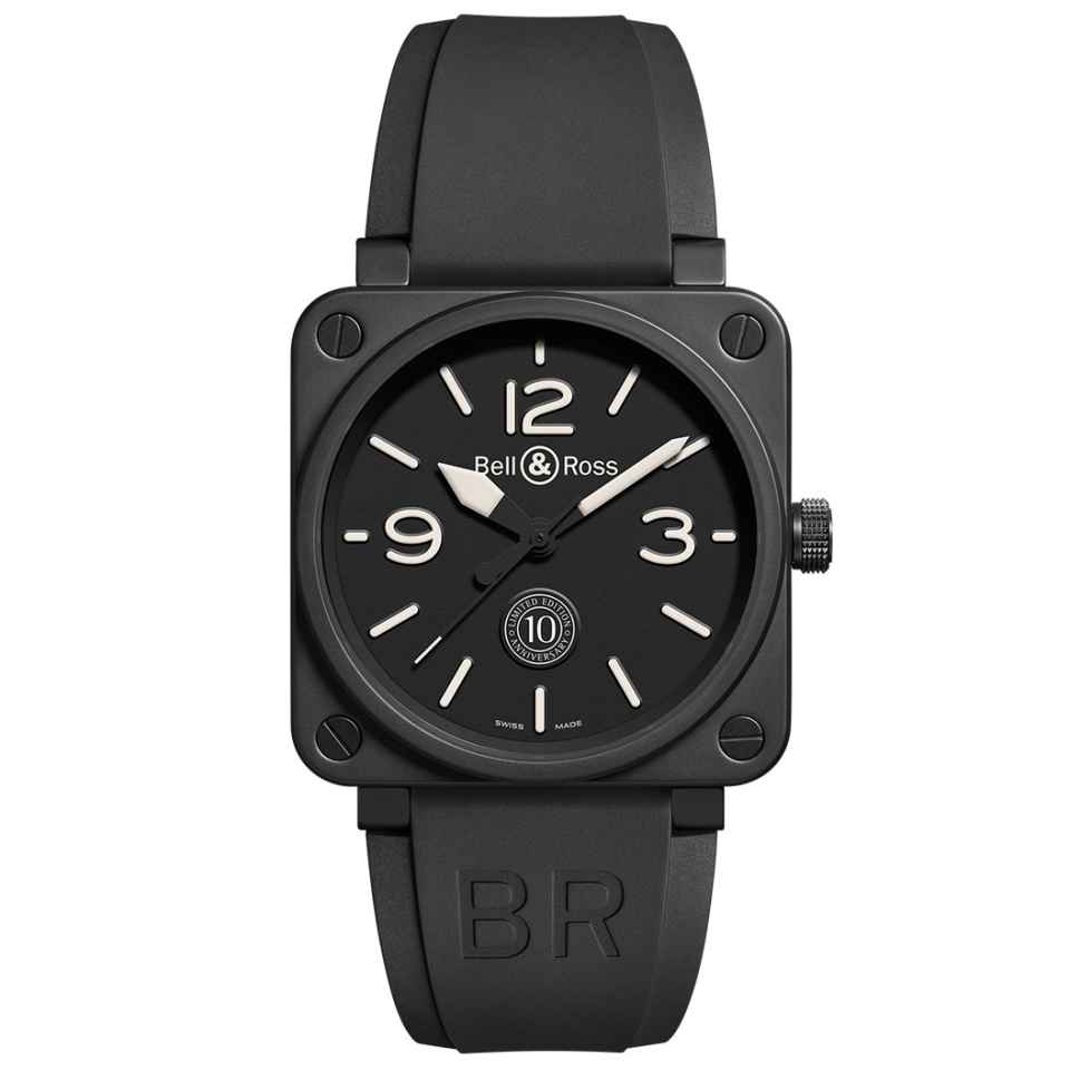 BELL &amp; ROSS - OROLOGIO BR 01 10TH ANNIVERSARY