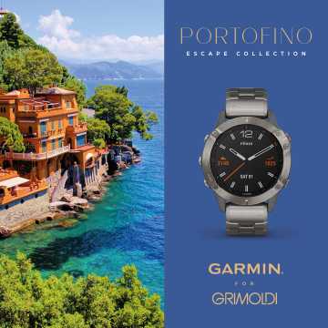 Foto Orologio Garmin Quatix 6X Solar Portofino Escape Collection