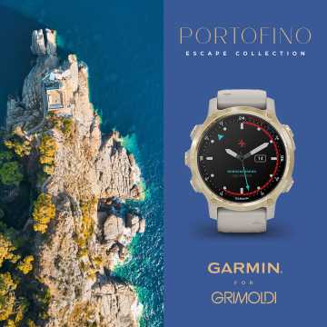 Foto Orologio Garmin Descent M2KS Gold Solar Portofino Escape Collection