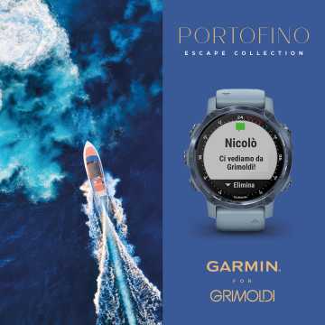 Foto Orologio Garmin Descent M2KS Solar Portofino Escape Collection