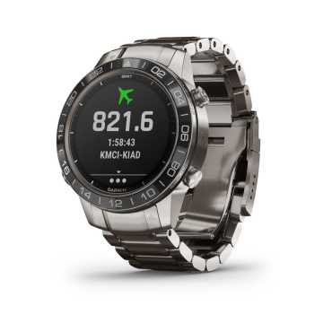 Foto Quadrante Volo Orologio Garmin Marq Aviator