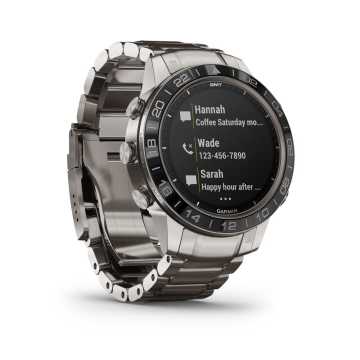 Foto Quadrante Notifiche Orologio Garmin Marq Aviator
