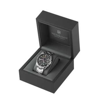 Foto Scatola Orologio Victorinox Fieldforce Chrono Nero