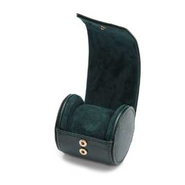 Wolf Scatola Porta Orologio Blake Verde Aperta