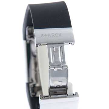 Foto Particolare Chiusura Orologio Digitale Philippe Starck PH1112