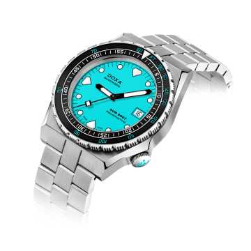 Foto Cassa Orologio Doxa Sub 600T Aquamarine Ceramic Rubber