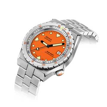 Foto Quadrante Orologio Doxa Sub 600T Professional Stainless Steel Bezel Bracelet