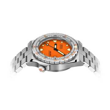 Foto Profilo Cassa Orologio Doxa Sub 600T Professional Stainless Steel Bezel Bracelet