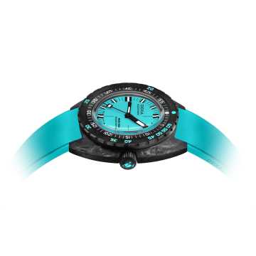 Foto Profilo Orologio Doxa Sub 300 Carbon Aquamarine