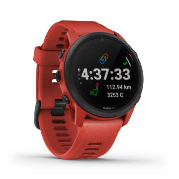 Foto Quadrante Statistiche Orologio Garmin Forerunner 745 