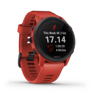 Foto Quadrante Riepilogo Orologio Garmin Forerunner 745 