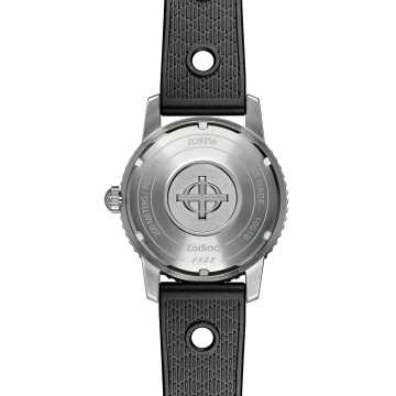 Foto Fondello Orologio Zodiac Super Sea Wolf 53 con Cinturino Caucciù
