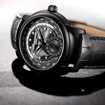 Foto Profilo Orologio Frederique Constant Classic Worldtimer Manufacture Globetrotter 