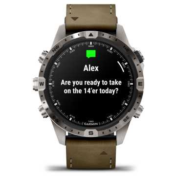 Foto Quadrante Notifiche Orologio Garmin Marq Adventurer 010-02648-31