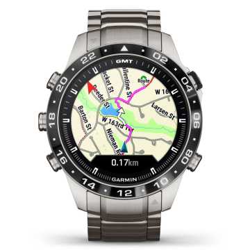 Foto Quadrante Mappa Orologio Garmin Marq Aviator 010-02648-01