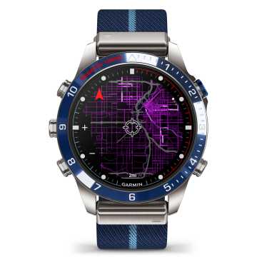 Quadrante Radar Orologio Garmin Marq Captain 010-02648-11