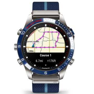 Quadrante Mappa Orologio Garmin Marq Captain 010-02648-11