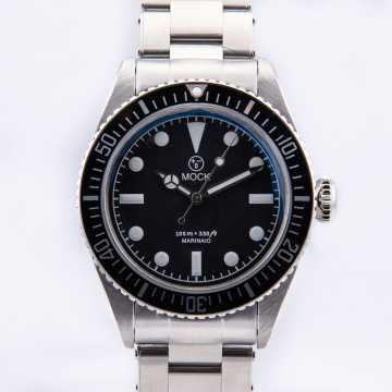 Quadrante Orologio Mock Silver
