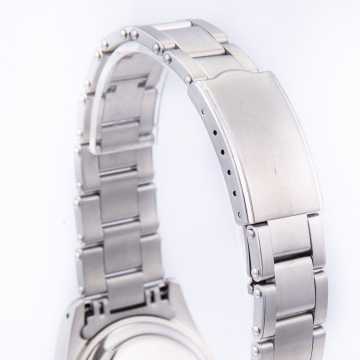 Particolare cinturino Mock Orologio Argento