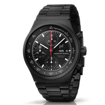 Foto Laterale Orologio Porsche Design Chronograph 1 - All Black Number Edition