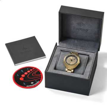 Foto Confezione Orologio Zodiac Astrographic Automatico Oro Limited Edition