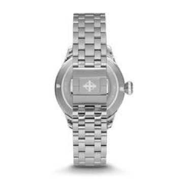 Foto Chiusura Orologio Zodiac Jetomatic Automatic Quadrante Grigio