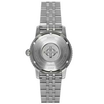 Foto Fondello Orologio Zodiac Super Sea Wolf 53 Quadrante Argento