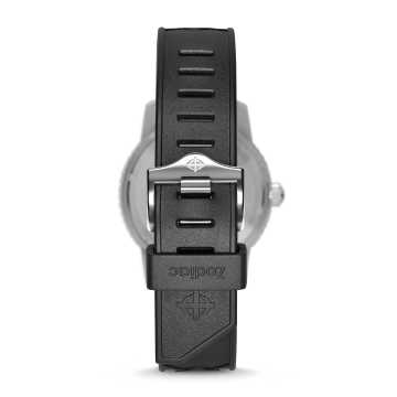 Foto Chiusura Orologio Zodiac Super Sea Wolf 53 con Cinturino Caucciù