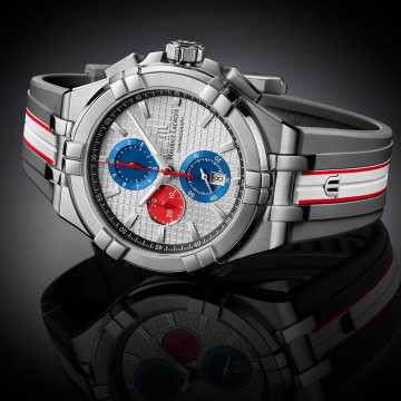Foto Profilo Orologio Maurice Lacroix Aikon Chronograph Quartz Special Edition Mahindra Racing 