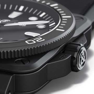 Foto Cassa Orologio Bell&Ross BR-03 Diver Black Matte Ceramic