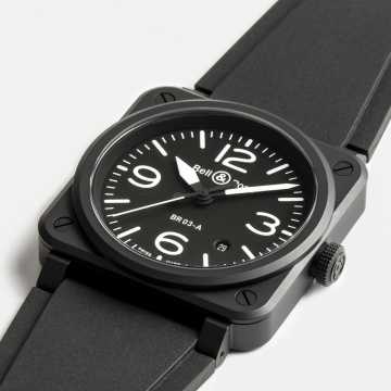 Foto Quadrante Orologio Bell Ross BR03A-BL-CE/SRB