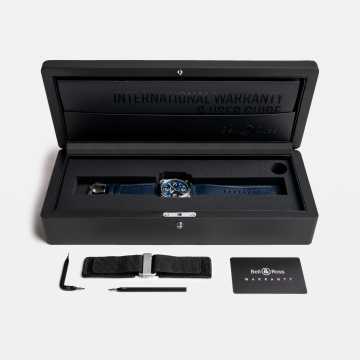 Foto Box Orologio Bell-Ross BR 03 Blue Steel BR03A-BLU-ST-SCA