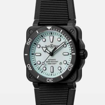 Foto Cassa Orologio Bell&Ross BR-03 Diver Full Lume Ceramic