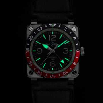 Foto Lume Orologio Bell & Ross BR-03-93 GMT