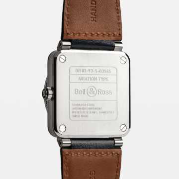 Foto Fondello Orologio Bell&Ross BR0393-BLU-ST/SCA