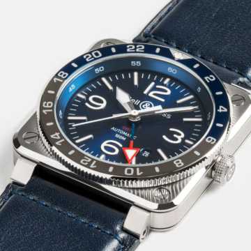 Foto Cassa Orologio Bell&Ross BR0393-BLU-ST/SCA