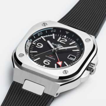 Foto Cassa Bell&Ross Orologio BR 05 GMT Black 