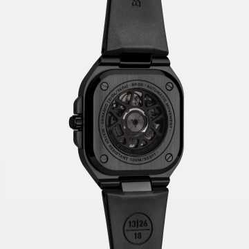 Foto Fondello Orologio Bell&Ross BR 05 Skeleton Black Ceramic