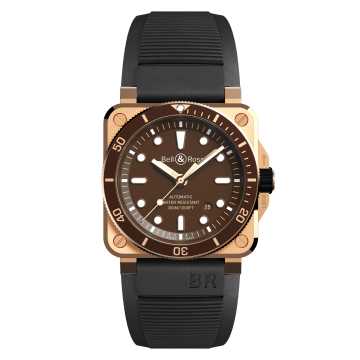 Foto Profilo Orologio Bell&Ross BR 03-92 Diver Brown Bronze
