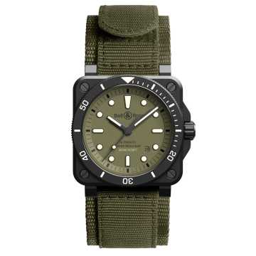 Cinturino Tela Orologio Bell & Ross BR 03-2 Diver Military Limited Edition