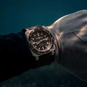 Foto Profilo Orologio BR 03-92 Diver Brown Bronze