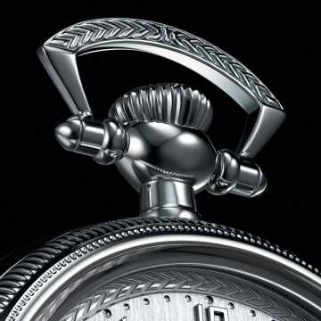 Foto Particolare Orologio da Tasca Bulova 150th Anniversary LE