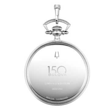 Foto Fondello Orologio da Tasca Bulova 150th Anniversary LE