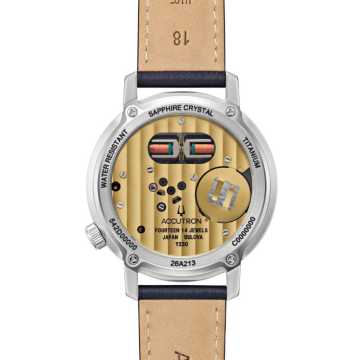 Foto Fondello Orologio Bulova Accutron Spaceview 314 Titanio 26A213