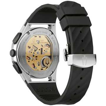 Foto Retro Orologio Bulova Curv Progressive 98A161