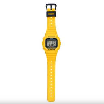 Foto Cinturino Giallo Orologio Casio G-Shock DWE-5600R-9ER