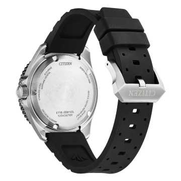 Foto Fondello Orologio Citizen Promaster Diver's Eco Drive 200mt 40mm Nero