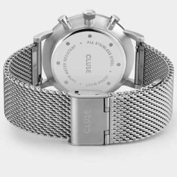 CLUSE - OROLOGIO ARAVIS MESH BLUE SILVER