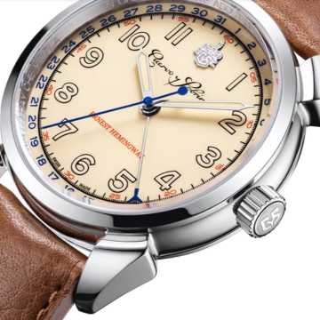 Foto Quadrante Orologio Cuervo y Sobrinos Hemingway Iconico