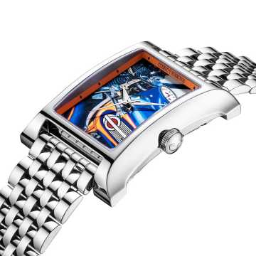 Foto Profilo Quadrante Acciaio Orologio Cuervo y Sobrinos Esplendidos Scott Jacobs